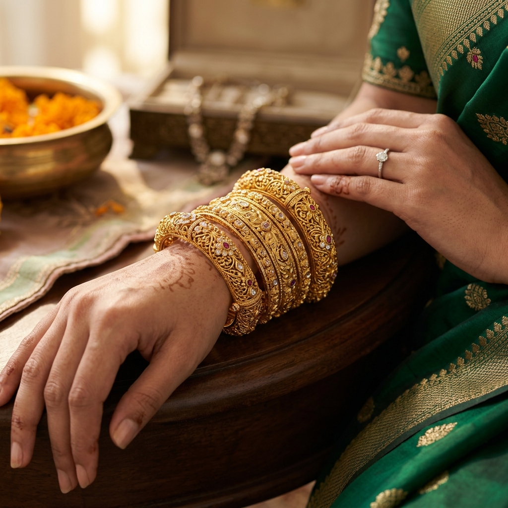 Gold Bangles